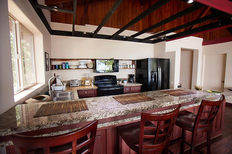 Kitchen With Ocean Views